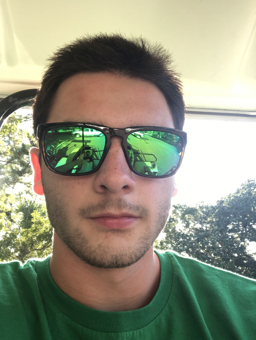 Customer photo review of Golden Hour - Seafoam Mirror