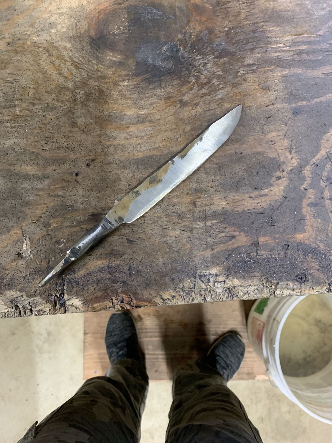 Customer photo review of 2" x 42" Sanding Belts for Profiling & Sharpening