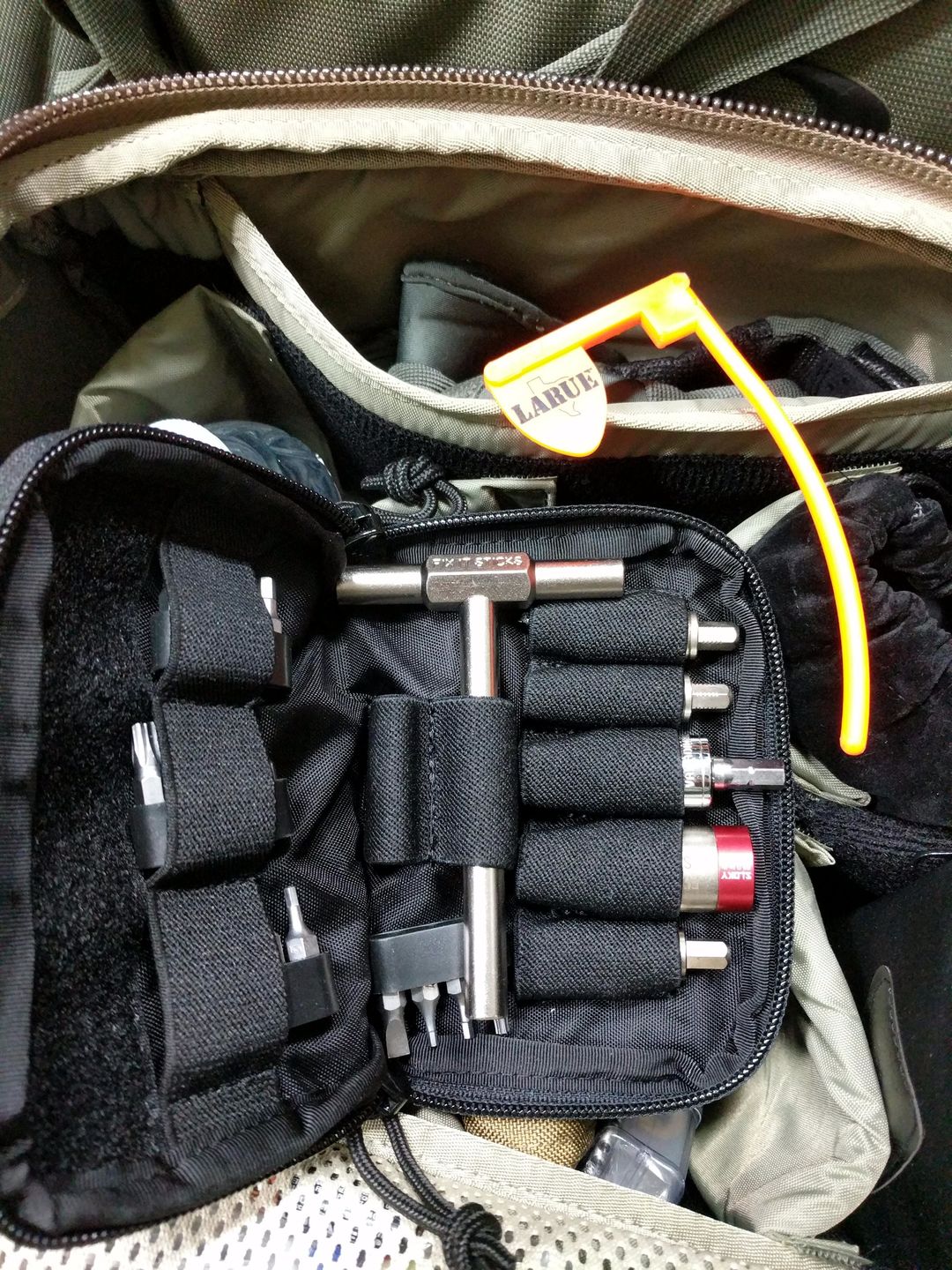 Customer photo review of 65, 45, 25 & 15 Inch Lbs Kit With Deluxe Case, T-Handle, and Extended Bit