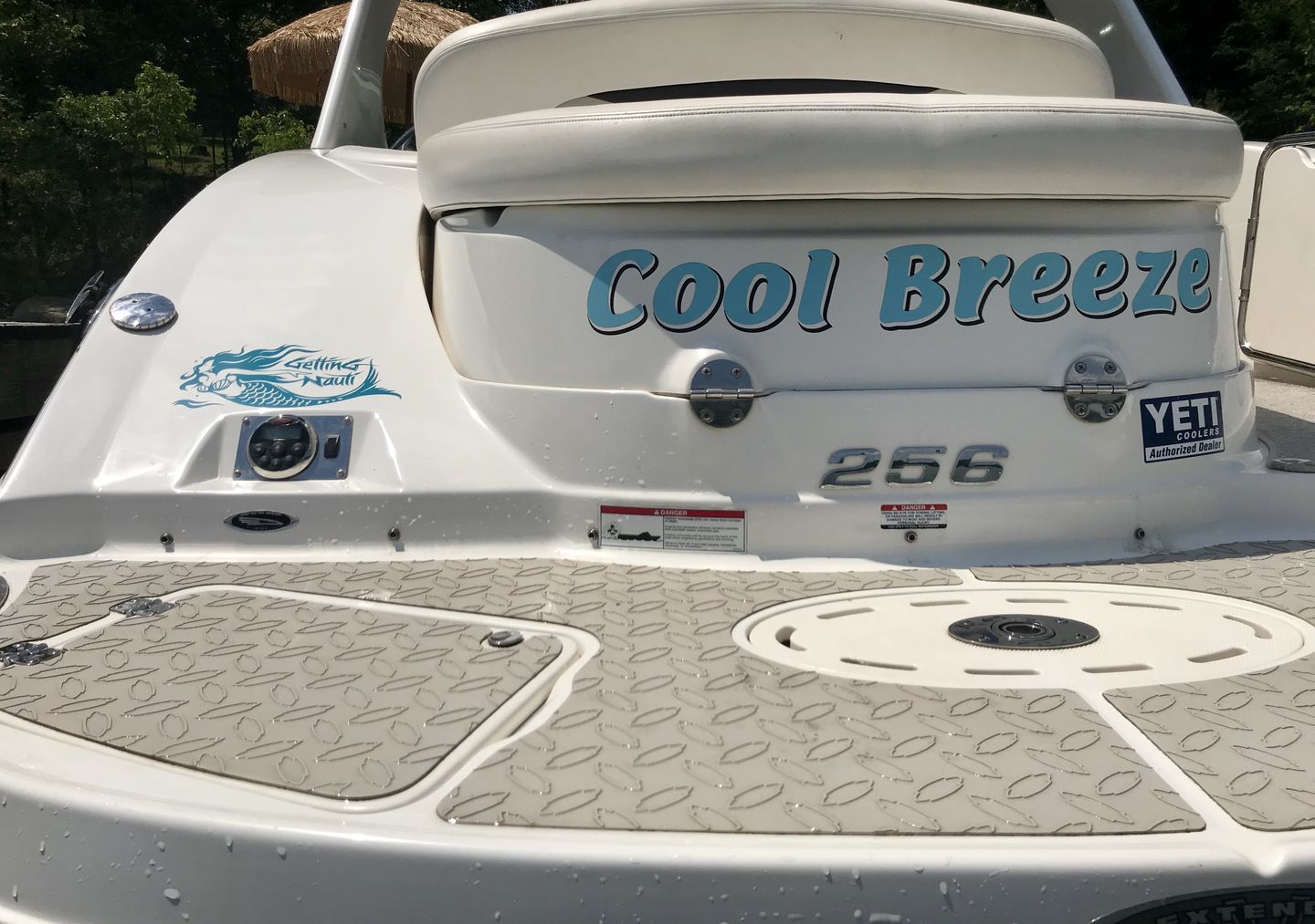 Customer photo review of Mermaid Vinyl Decal