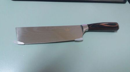 Customer photo review of Japanisches Cleaver Messer