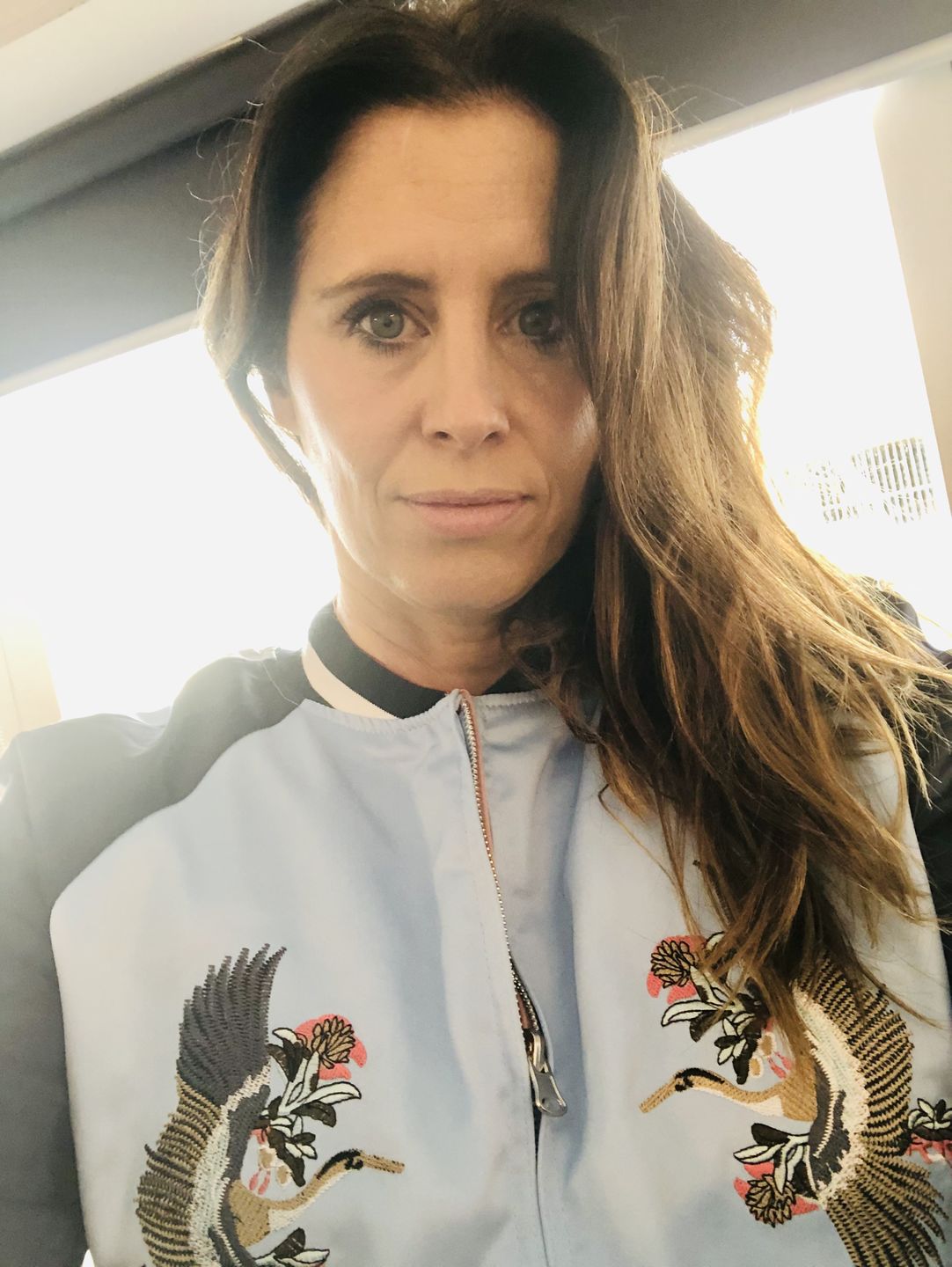 Customer photo review of Mountain & Tiger Souvenir Jacket [Reversible]