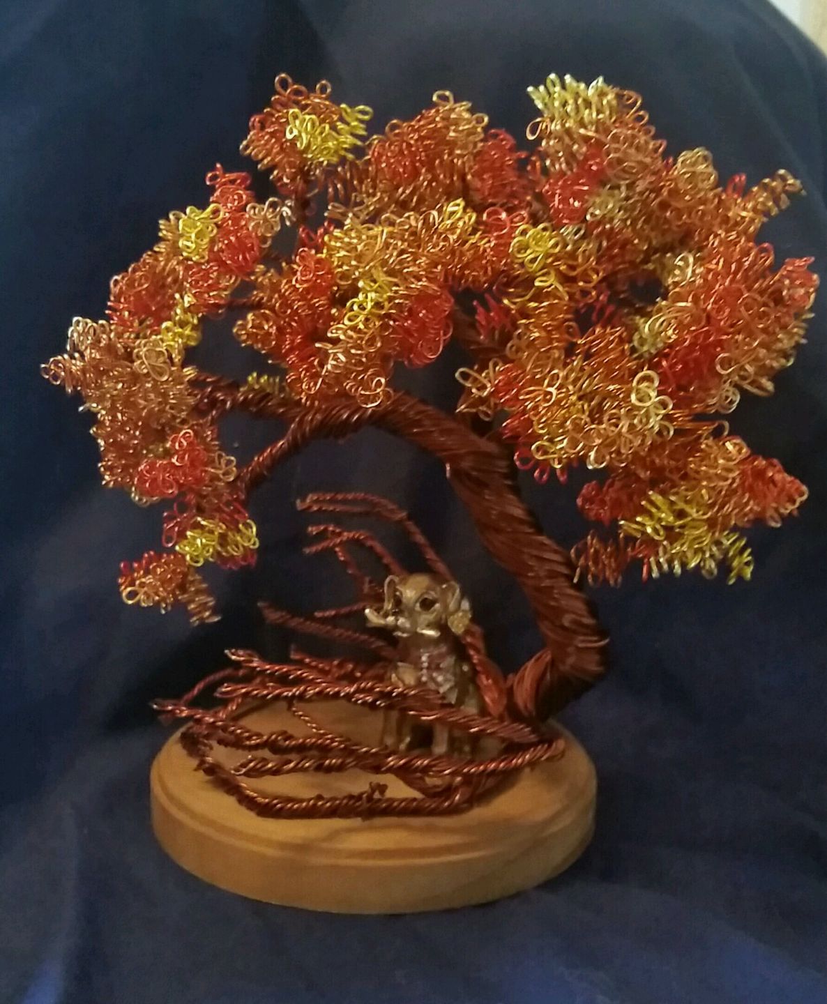 Customer photo review of Autumn Sunshine Tree Of Life - TREE ONLY