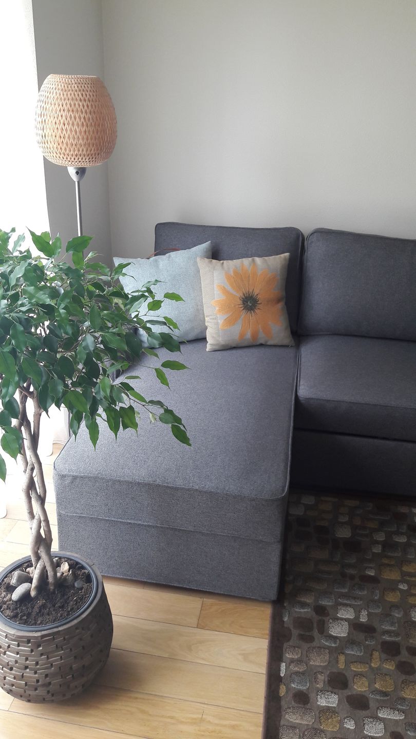 Customer photo review of VILASUND IKEA Sofa Bed with Chaise Longue Cover