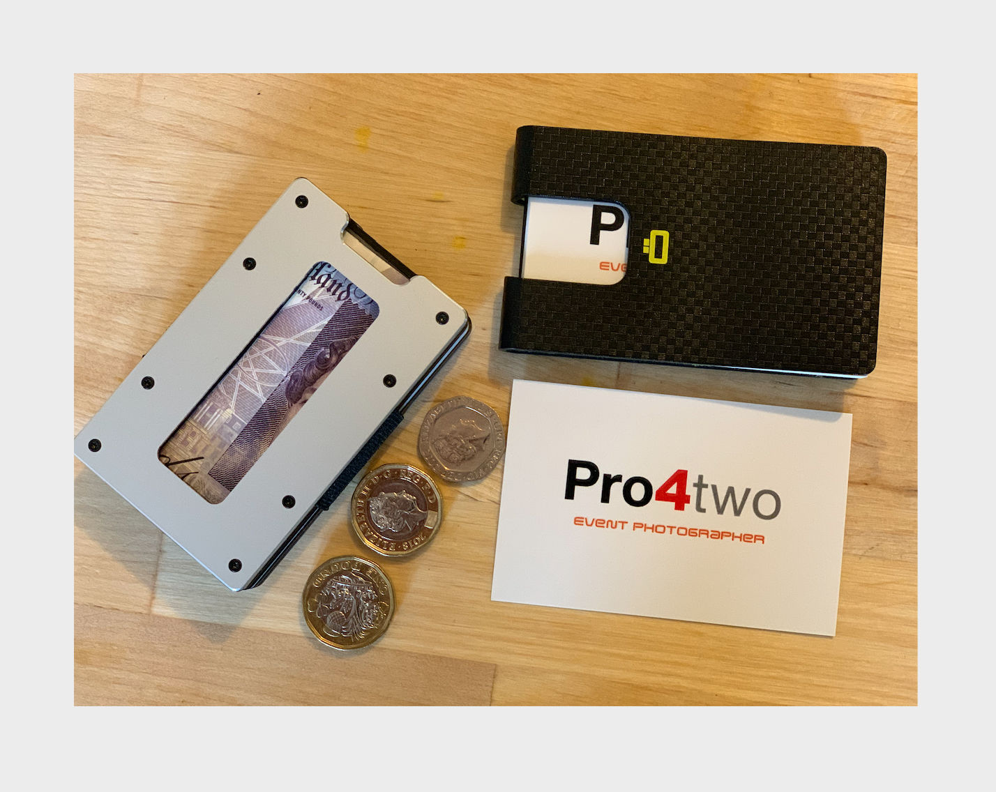 Customer photo review of Coin Compartments
