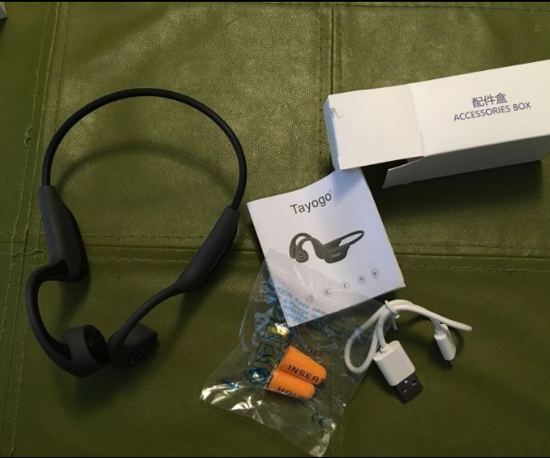 Customer photo review of Bone Conduction Bluetooth Headphone for Sports S2