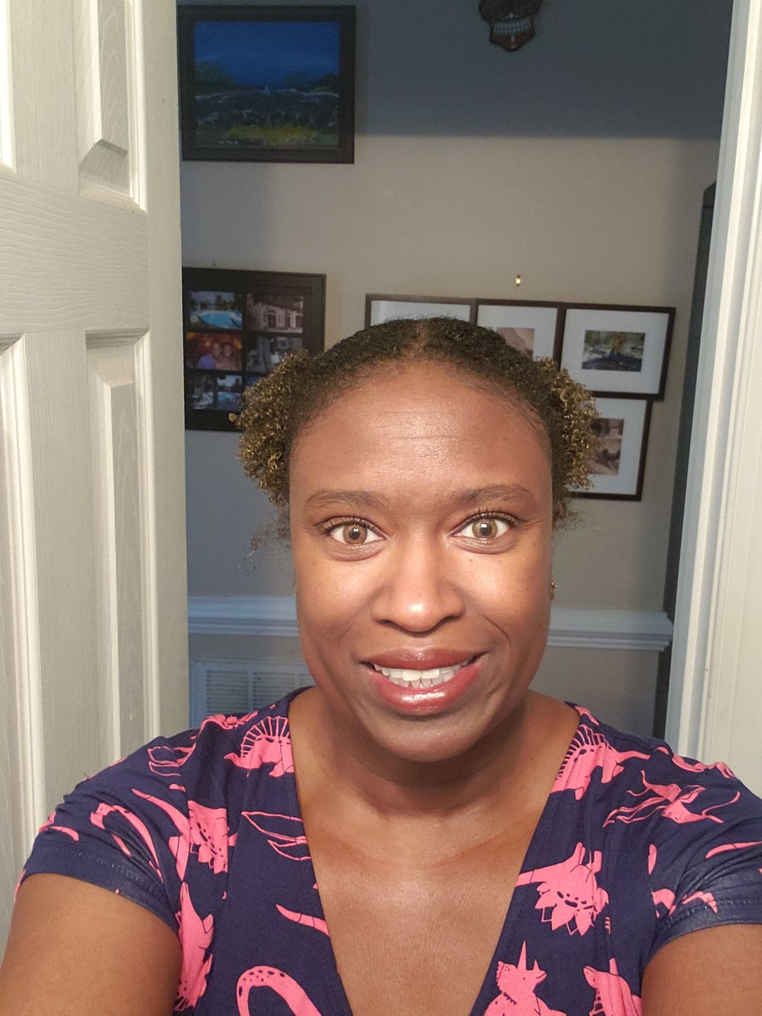 Customer photo review of Curly Hair Moisturizer with Organic Avocado Oil and Organic Jojoba Oil with Lavender Fragrance