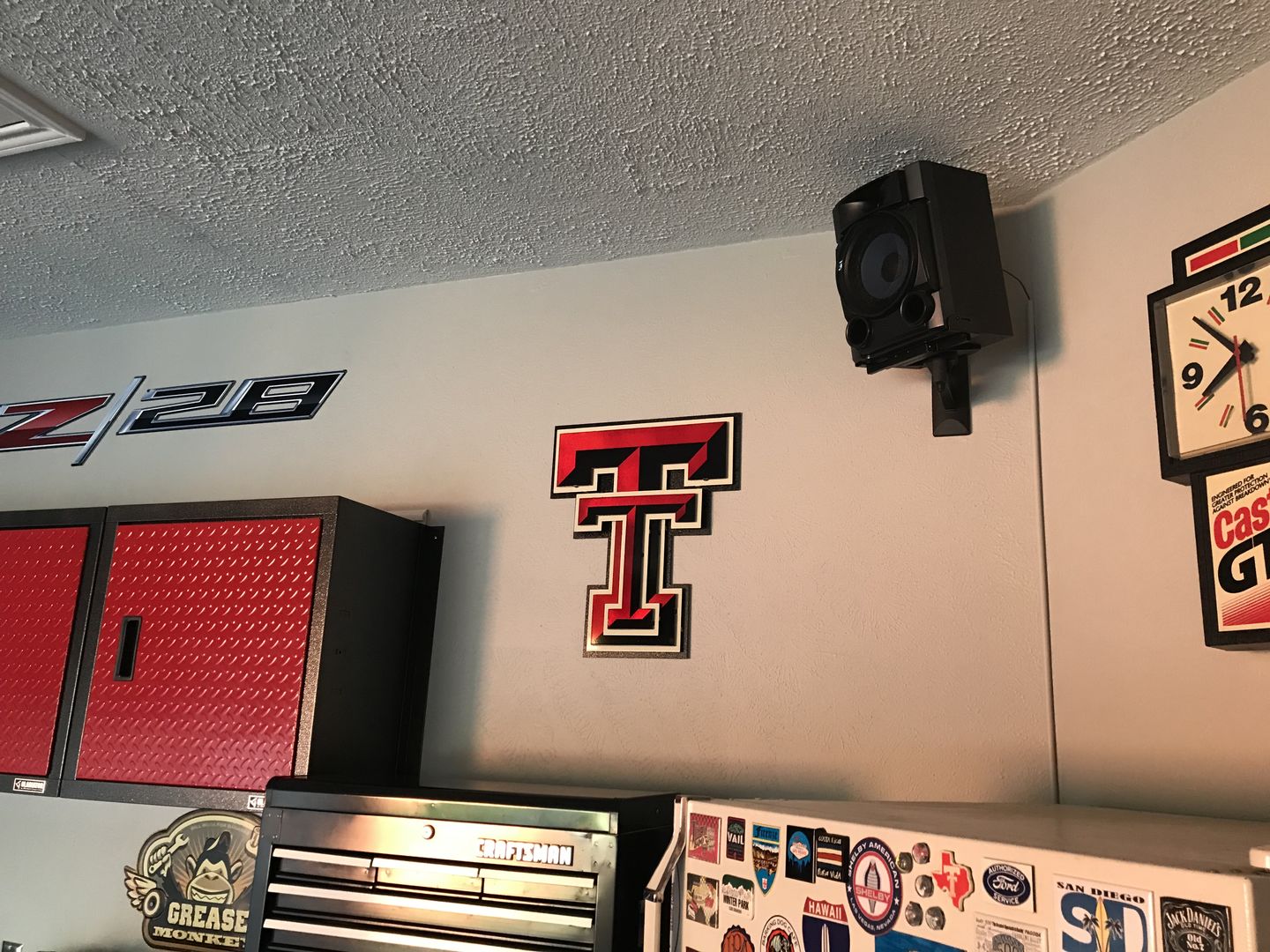 Customer photo review of Texas Tech "Double T" 3D Metal Artwork