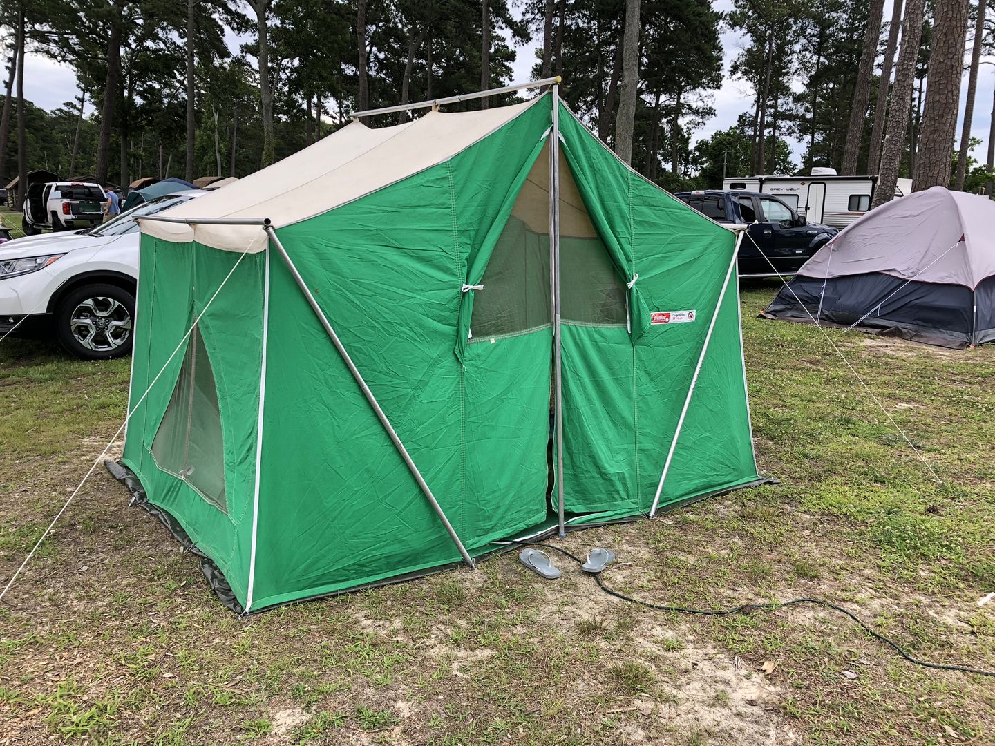 Customer photo review of Tent Support Tip