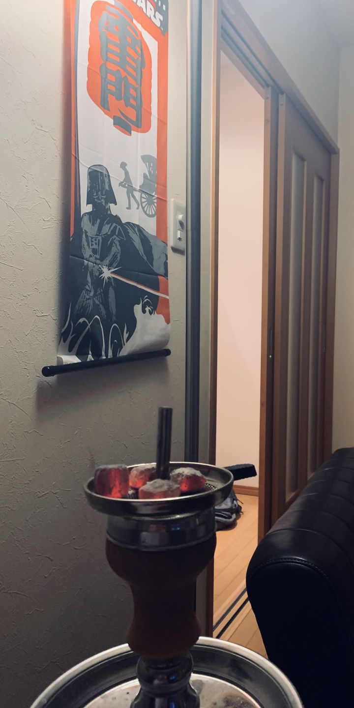 Customer photo review of CocoNara Hookah Charcoal 120pc Flats