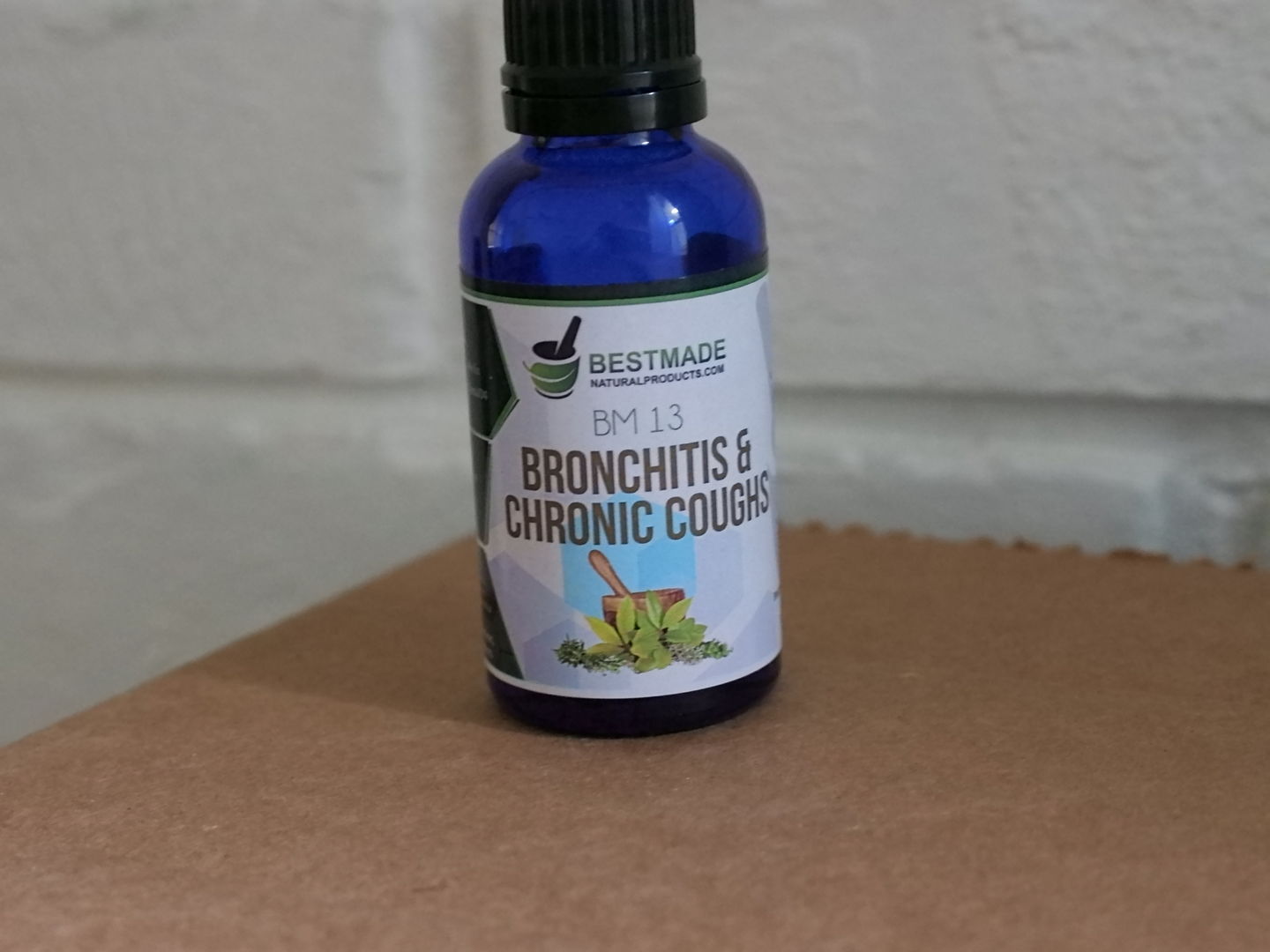 Customer photo review of Bronchitis & Chronic Coughs BM13 - Homeopathic Remedy for Acute & Chronic Cough, Whooping Cough, Chest Discomfort, Non-Drowsy, Safe for All Ages, 30ml