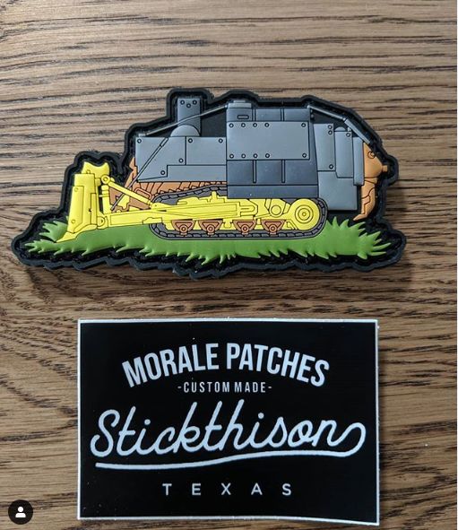 Customer photo review of Killdozer Morale Patch