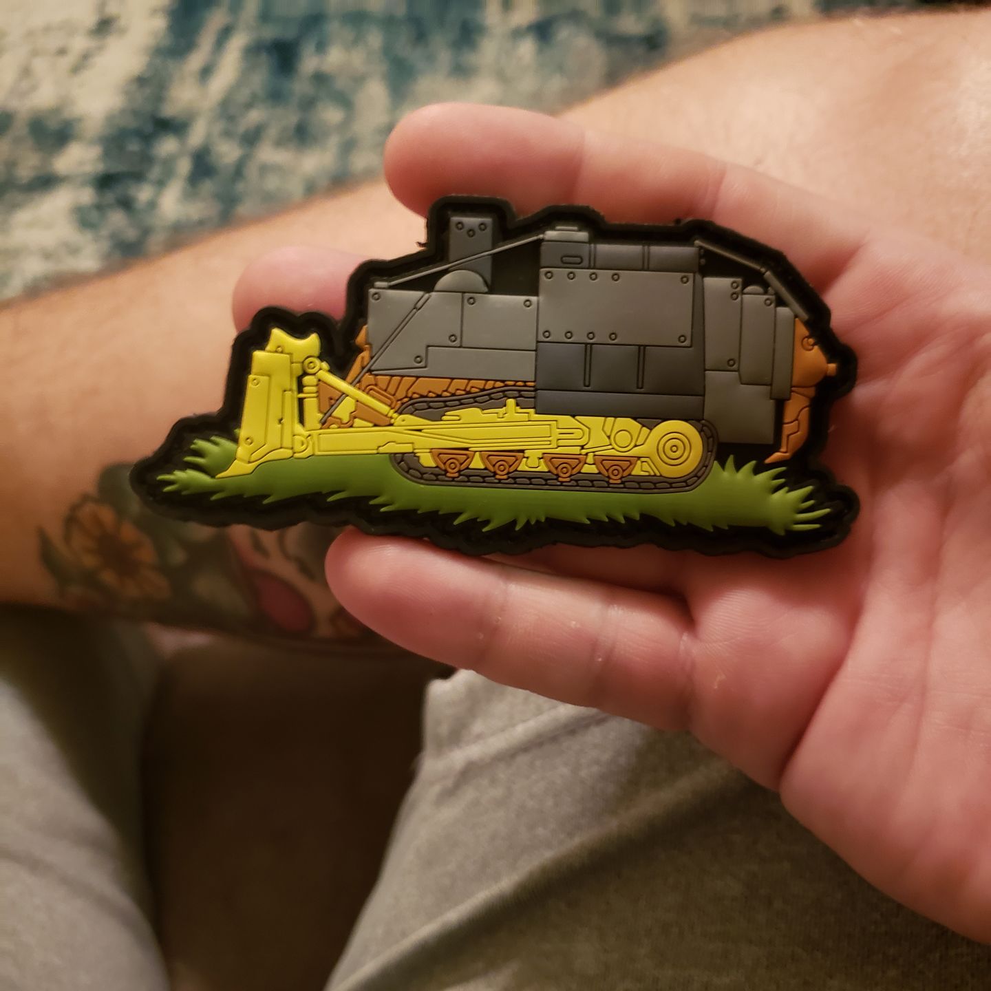 Customer photo review of Killdozer Morale Patch