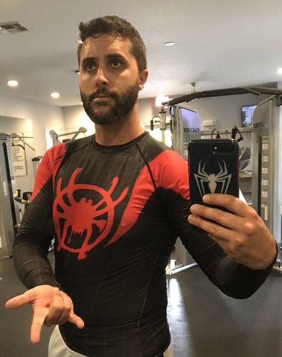 miles morales compression shirt