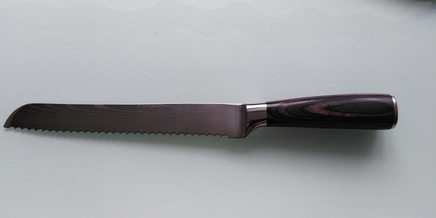 Customer photo review of Japanische Brot Messer