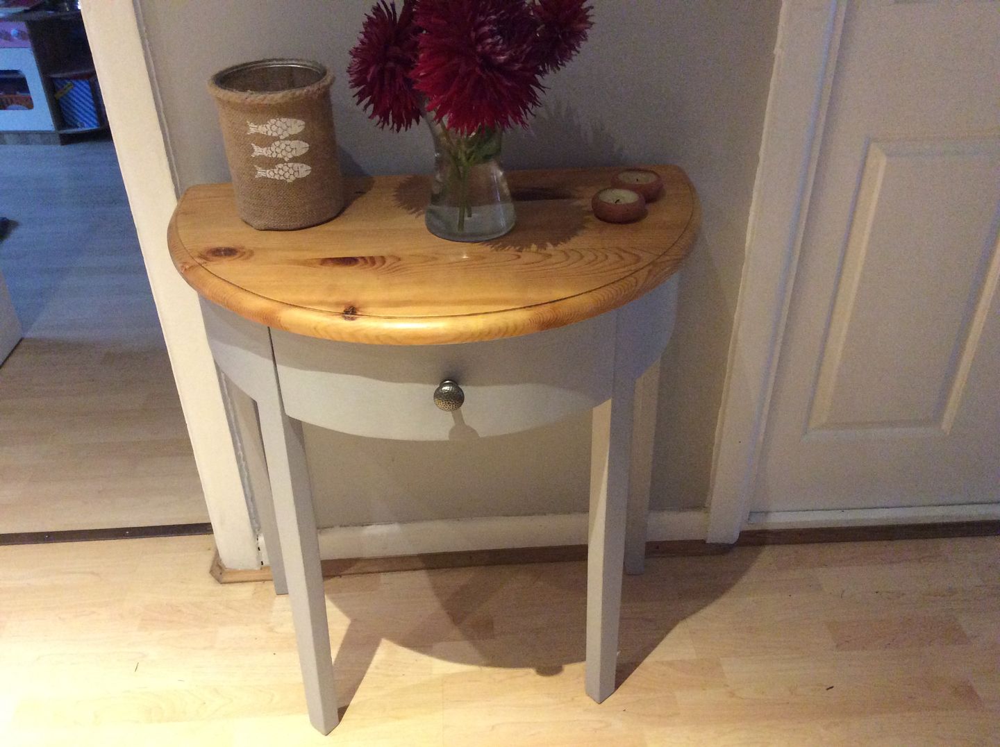 Customer photo review of Warwick Mottled Cast Iron Cabinet Knob