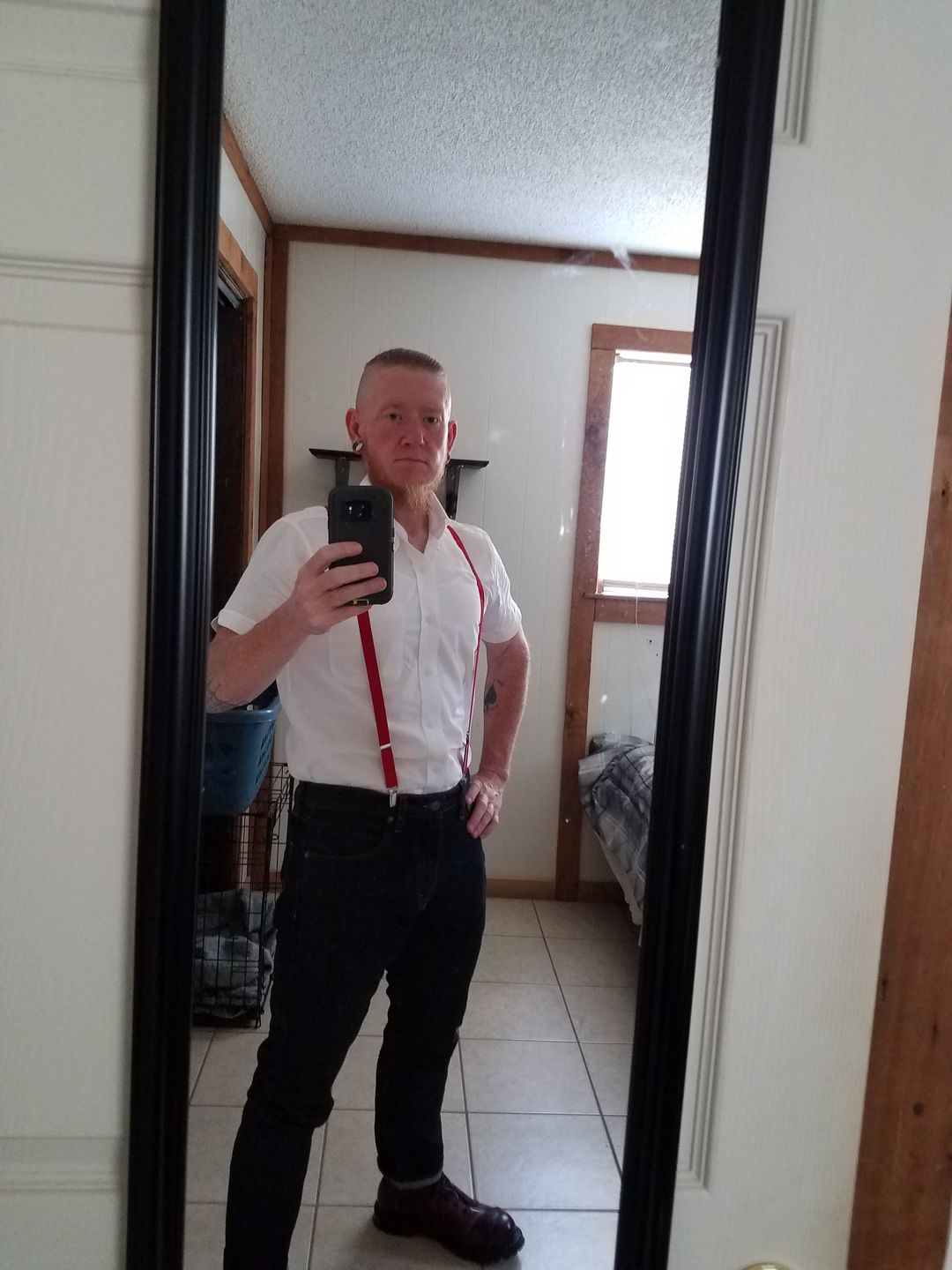 Customer photo review of Vintage Shirt - Oxford Weave Classic - Available in 2 colours