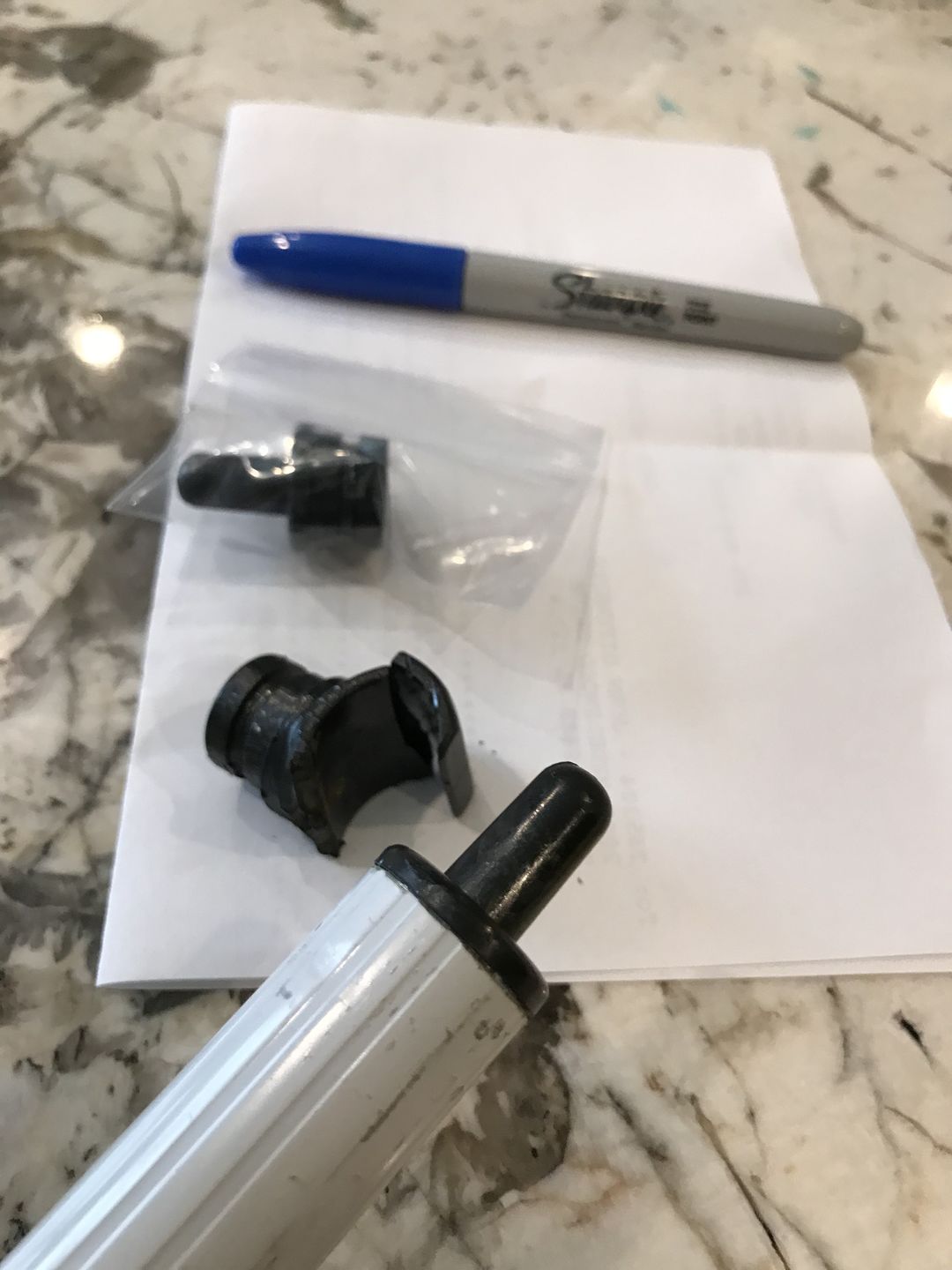 Customer photo review of Tent Support Tip