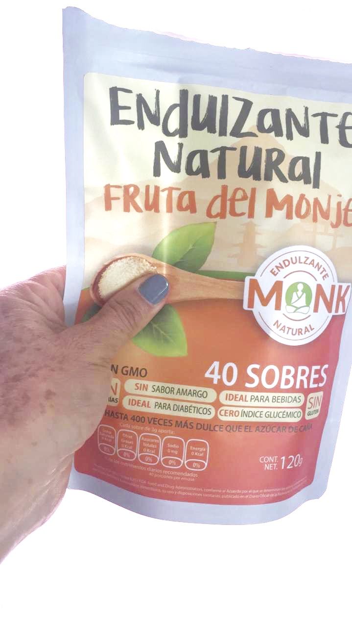 Customer photo review of Sobrecitos de Monk: Fruta del Monje en 40 sobres de 3 grs.