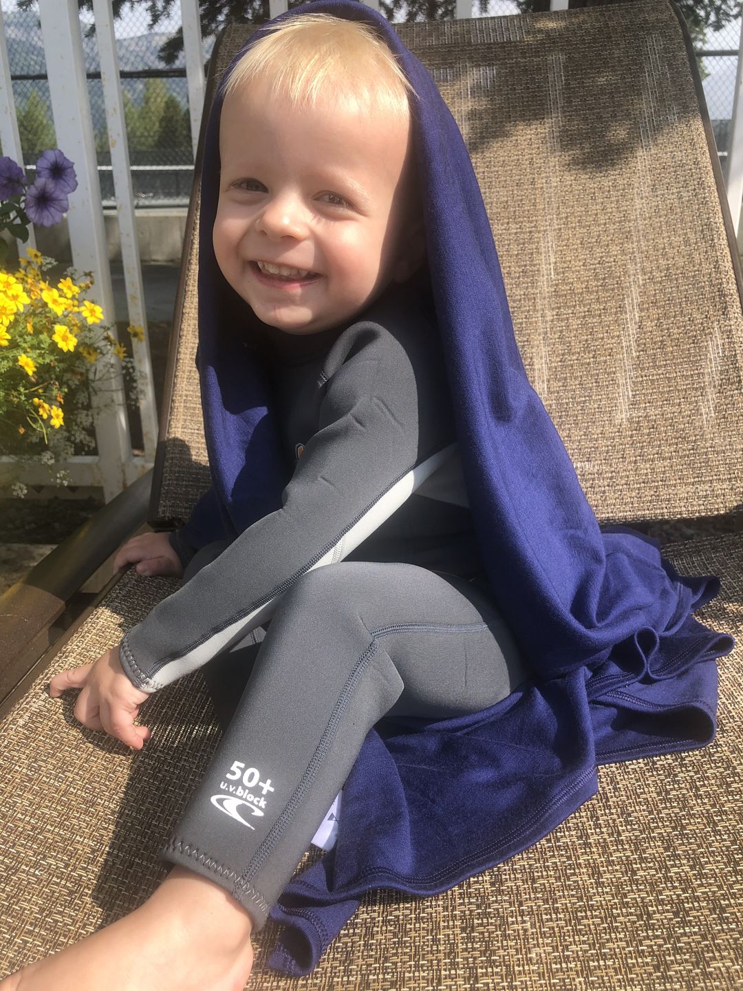 Customer photo review of adventure blanket