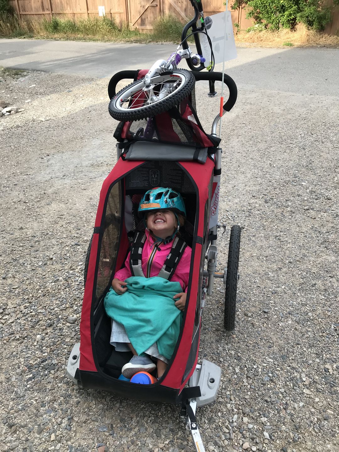 Customer photo review of adventure blanket