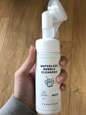 Customer photo review of arrr Waterless Bubble Cleanser