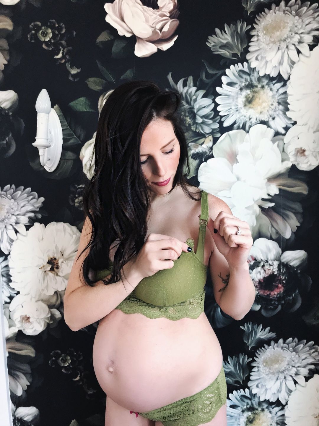 Customer photo review of Olivea Maternity and Nursing Bra