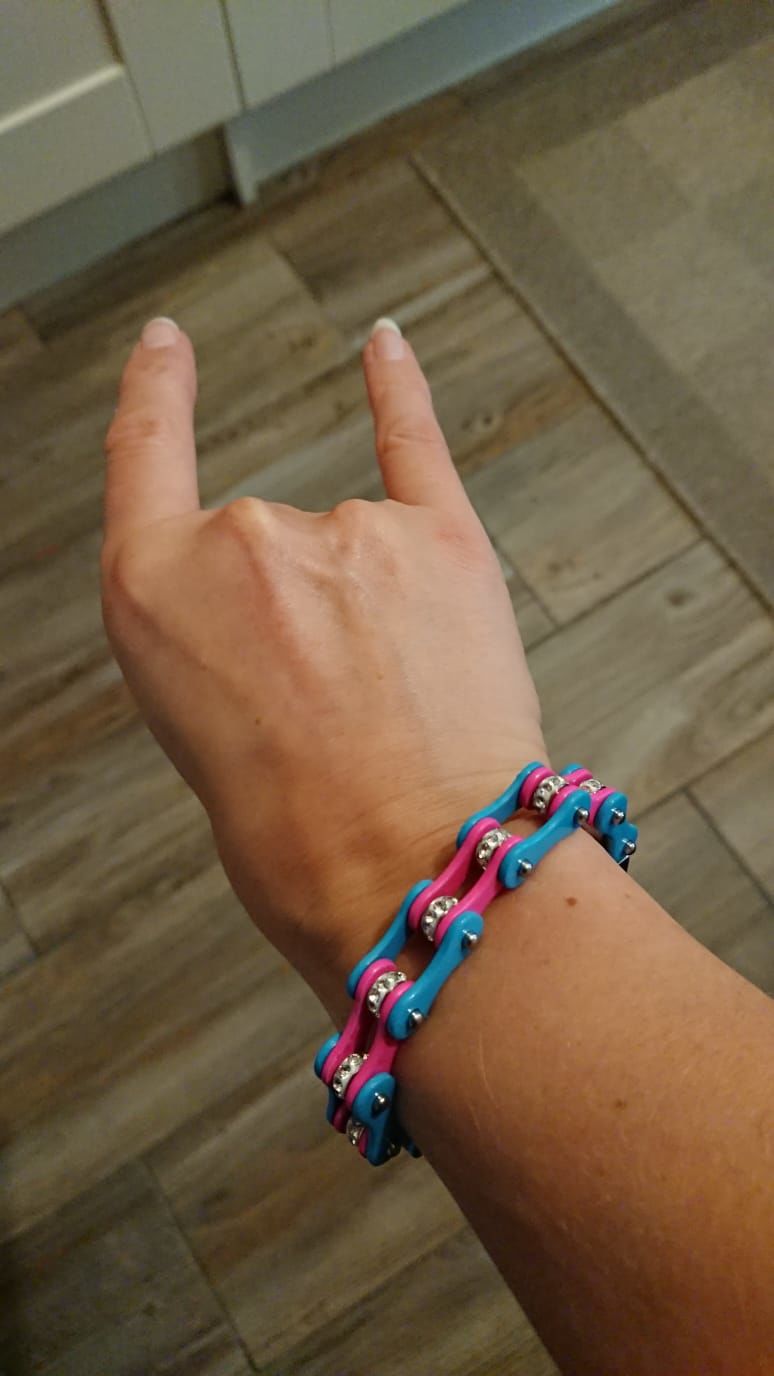 Customer photo review of Cycolinks Aurora Crystal Bracelet