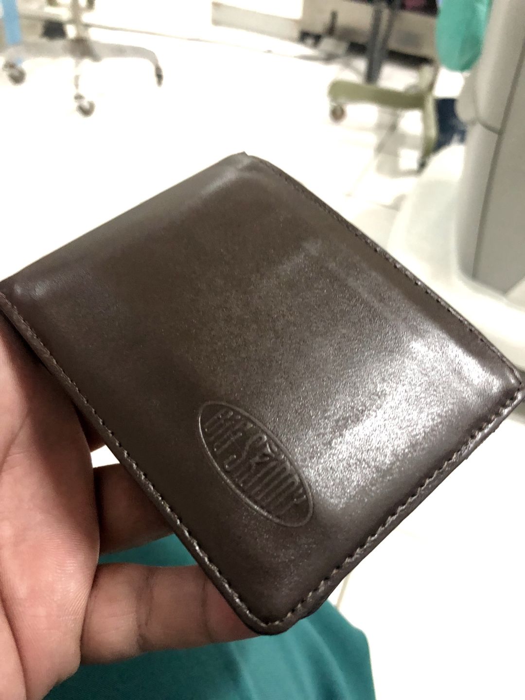 Customer photo review of Leather L-Shape Brown