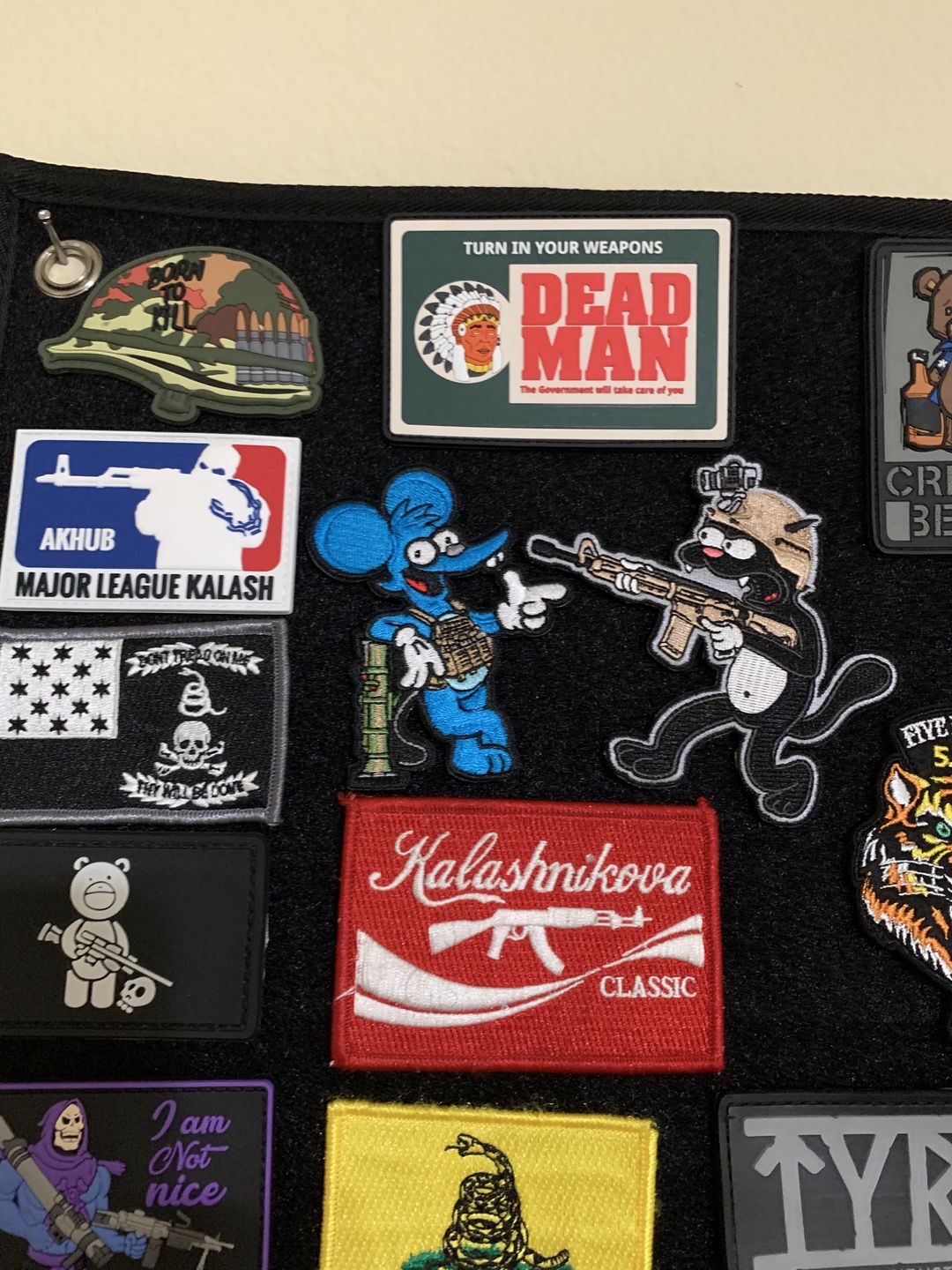 Customer photo review of Deadman Morale Patch