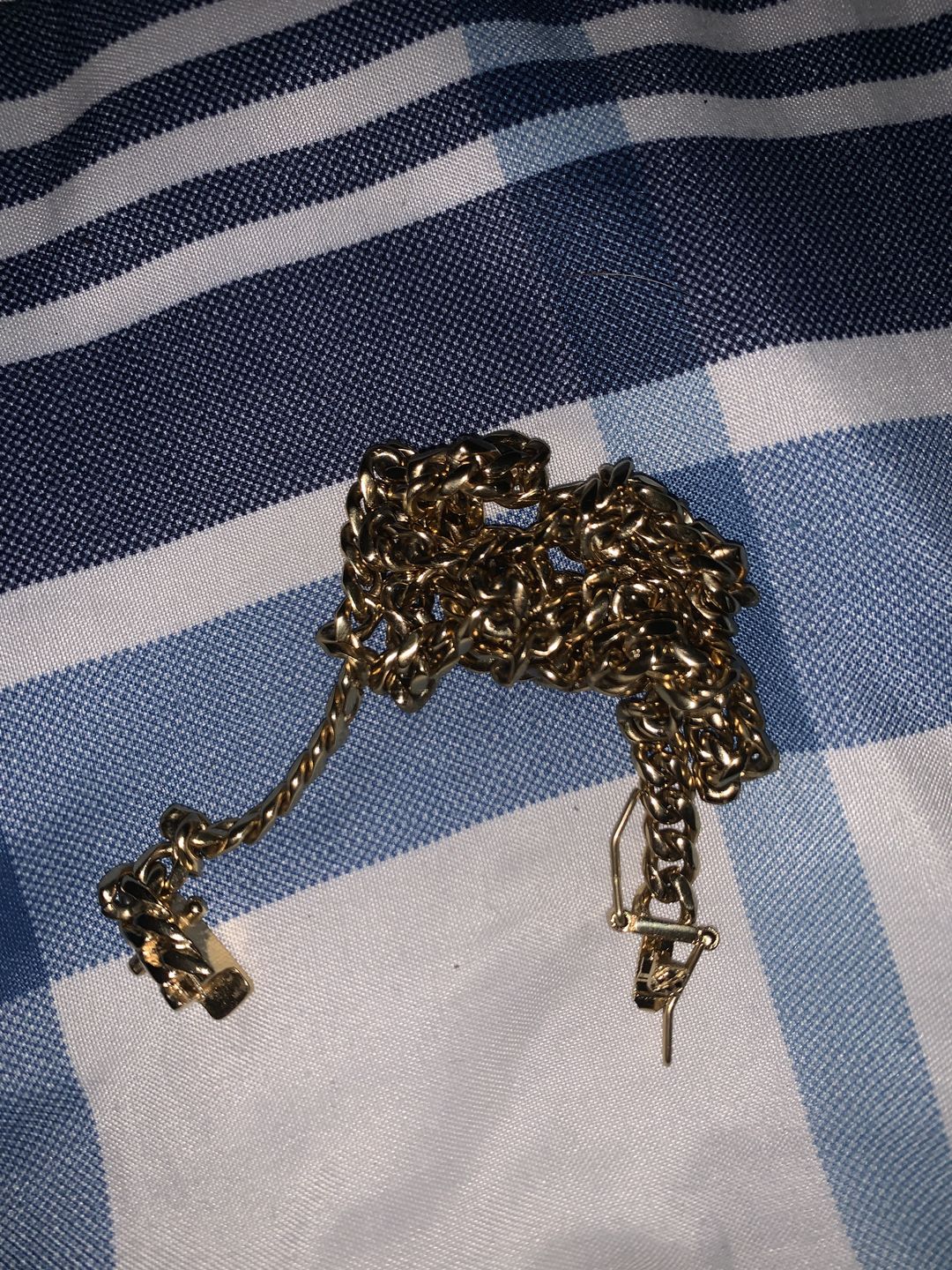 Customer photo review of 6mm 14K Gold IP Premium Miami Cuban Chain