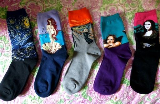 Customer photo review of Art Socks bundle - 5 Paires pack