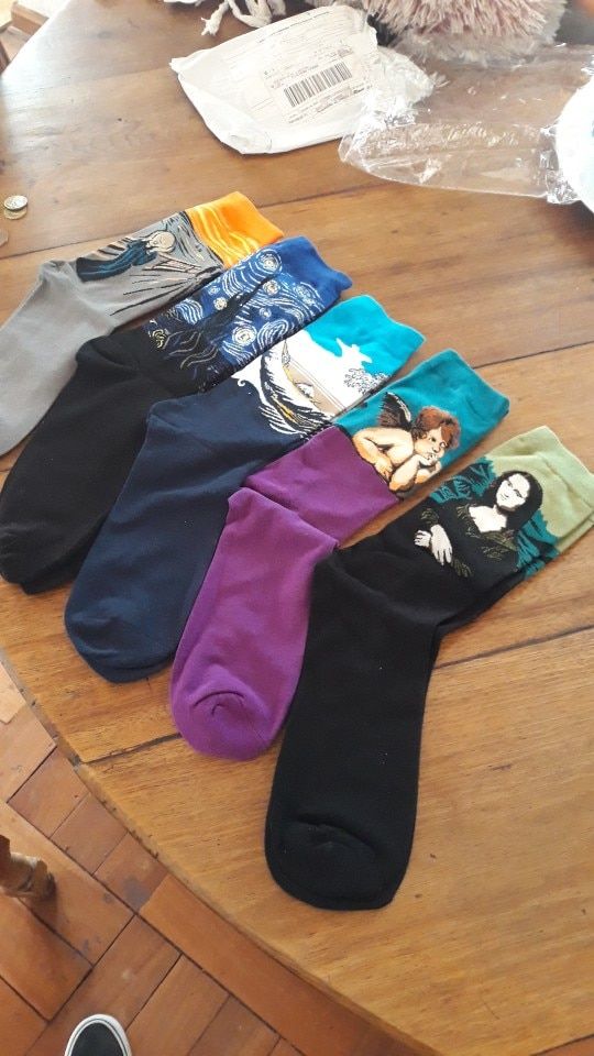 Customer photo review of Art Socks bundle - 5 Paires pack