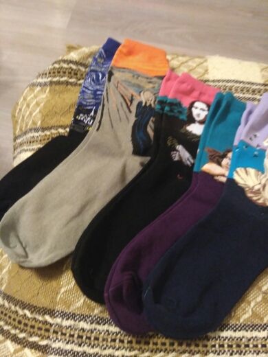 Customer photo review of Art Socks bundle - 5 Paires pack