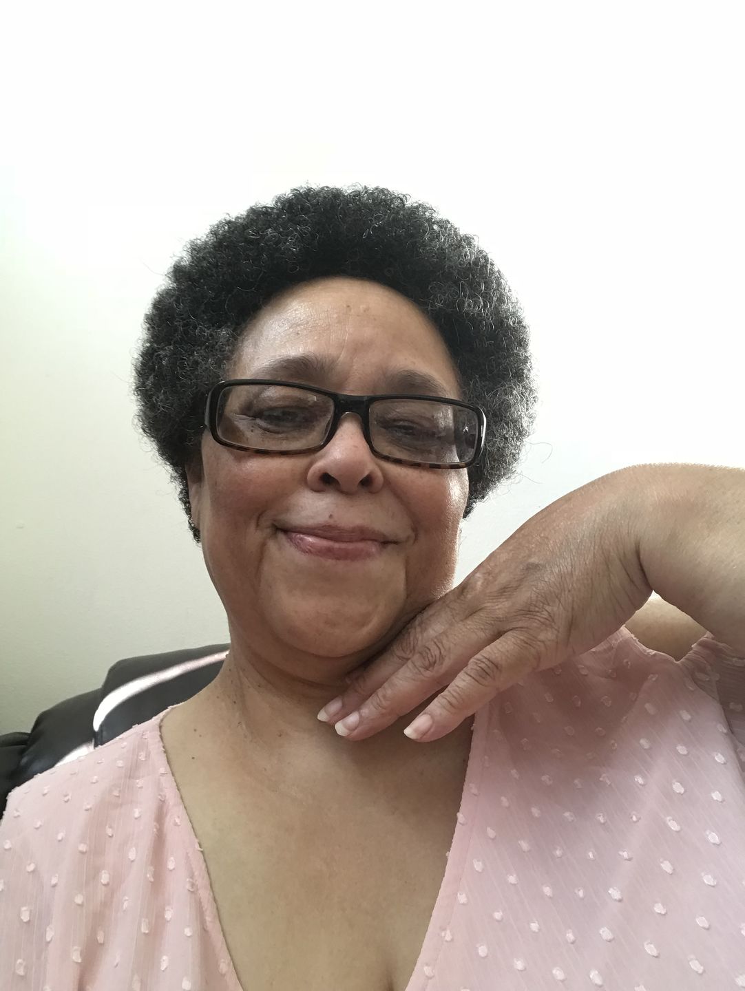 Customer photo review of WHOOPS Heavenly Hydration Grapeseed Hair Mist