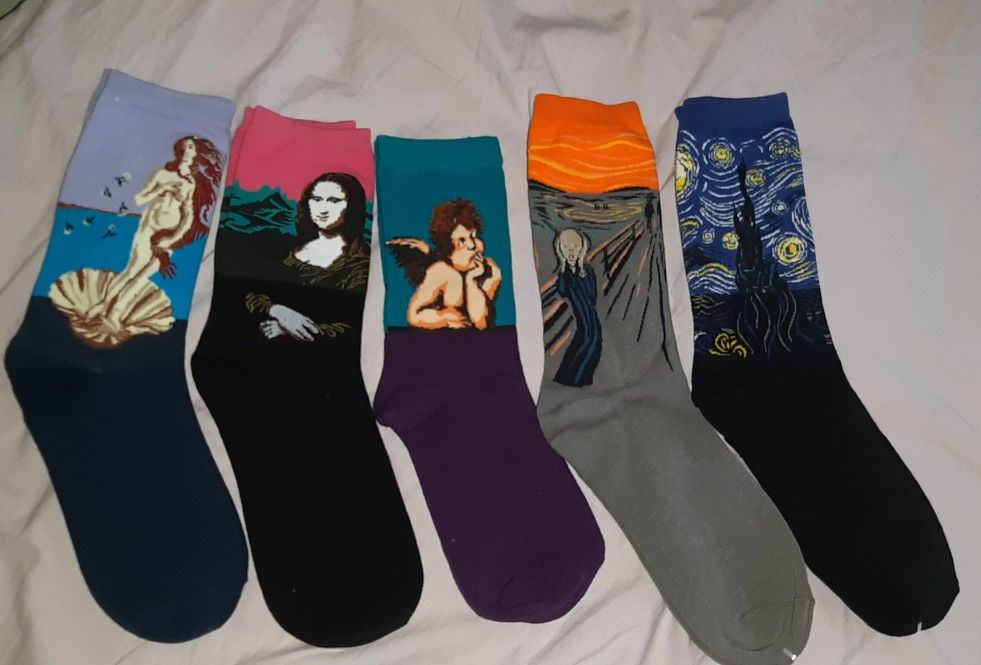 Customer photo review of Art Socks bundle - 5 Paires pack