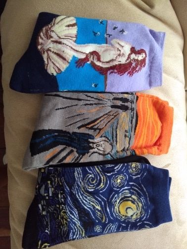 Customer photo review of Art Socks bundle - 5 Paires pack