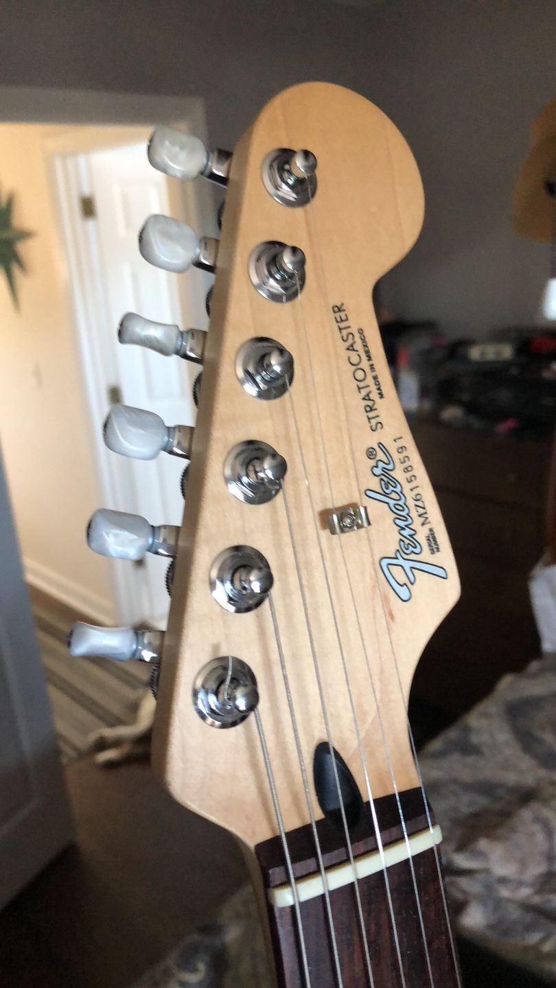 Customer photo review of Guitar Tuner Buttons (Sold Individually)