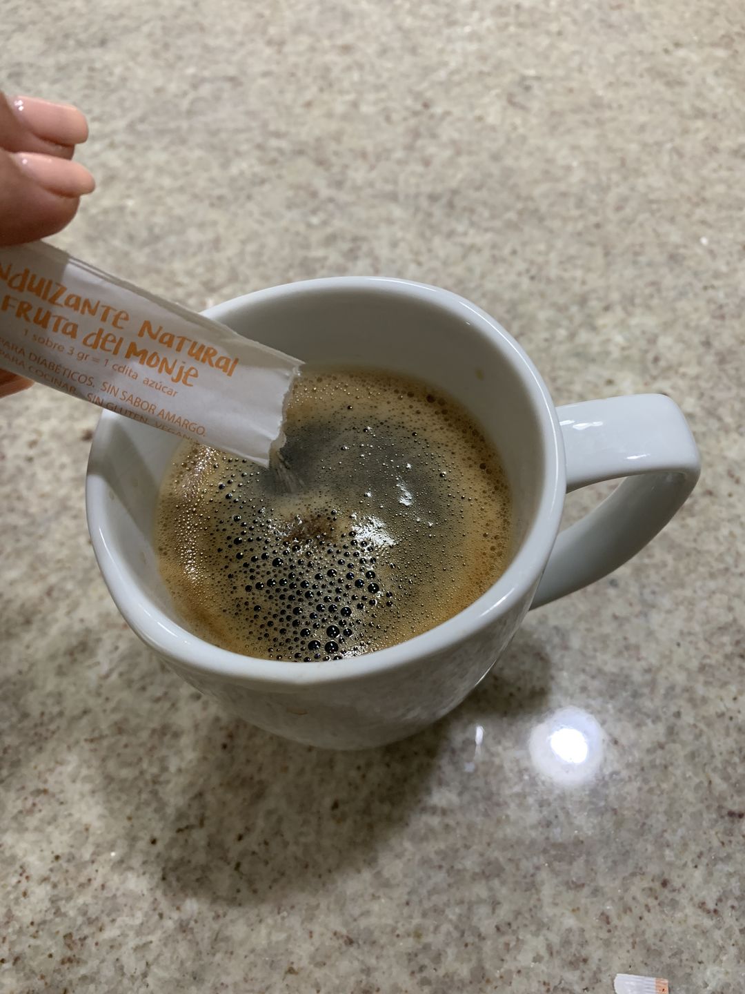 Customer photo review of Sobrecitos de Monk: Fruta del Monje en 40 sobres de 3 grs.
