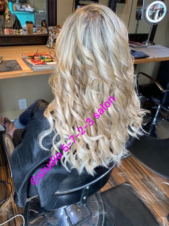 Customer photo review of Sunny Hair Tape in Extensions in Lightest Blonde Human Hair Extensions #60