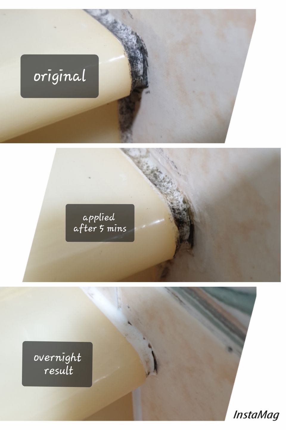 Customer photo review of Gong100 Mold Remover Gel