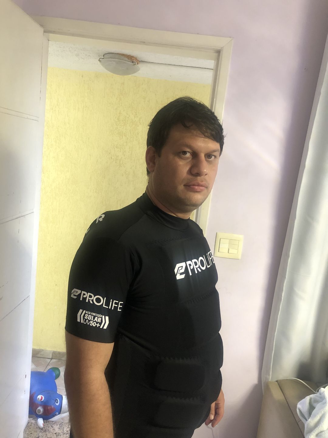 Customer photo review of Camisa Flutuadora Floater