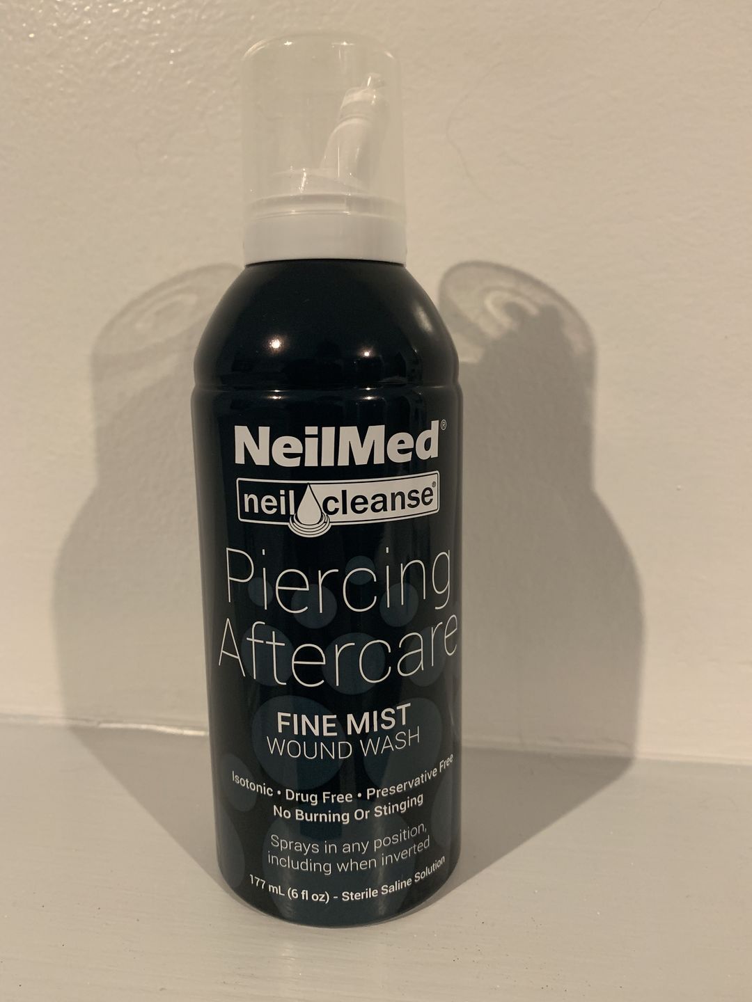 Customer photo review of NeilMed Sterile Saline Piercing Aftercare