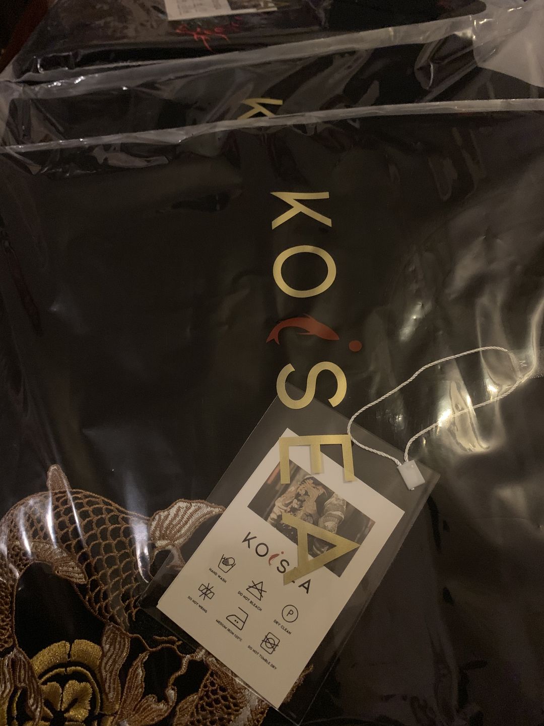 Customer photo review of Double Dragon & Koi Sukajan T-shirt