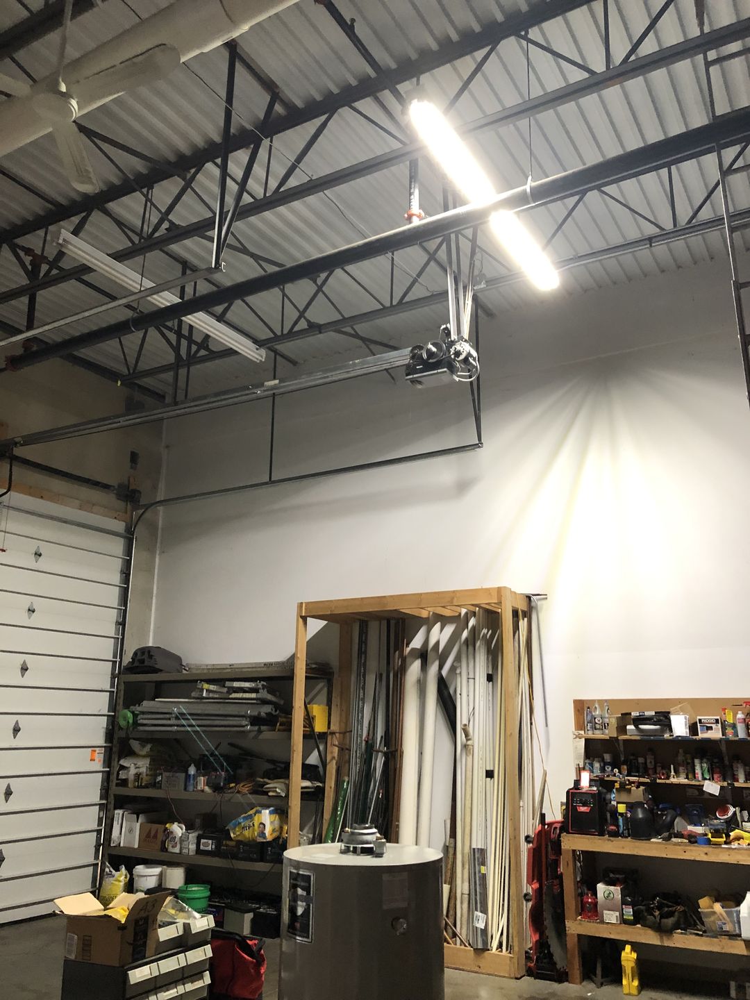 Customer photo review of T8 8ft 48w R17 Tube Light 5760 lumens 5000k clear