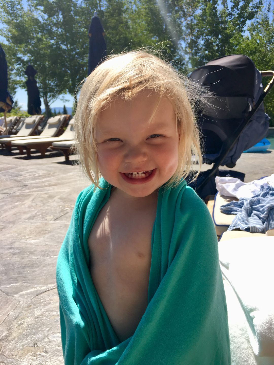 Customer photo review of adventure blanket