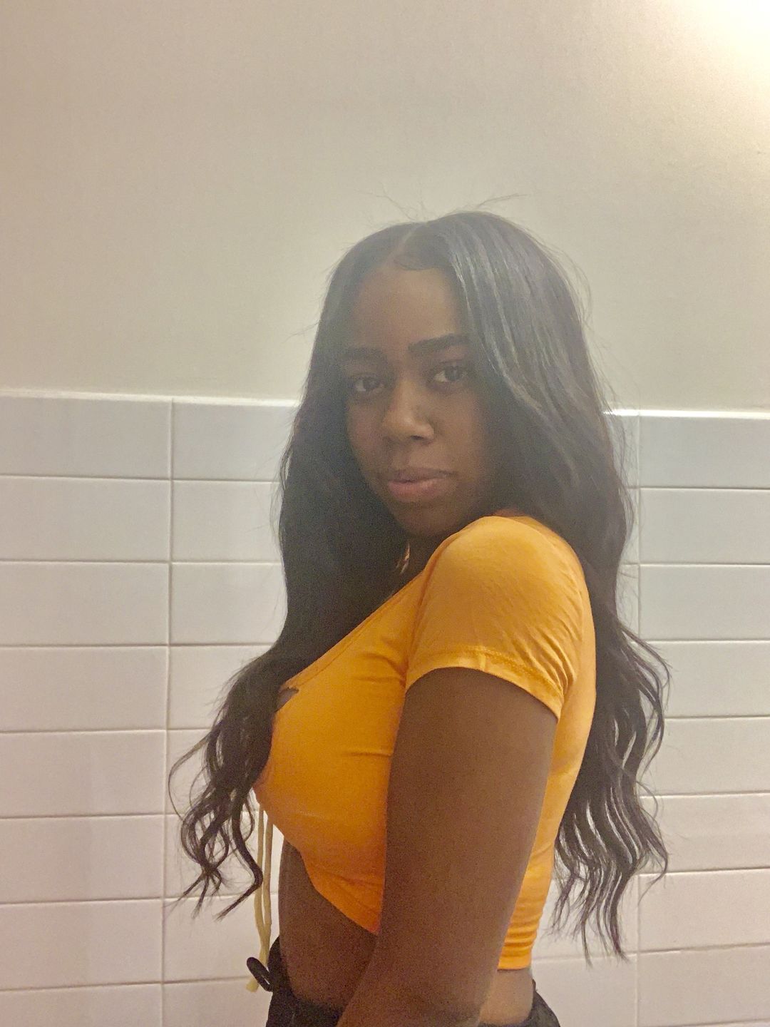 Customer photo review of Malaysian Relaxed Straight