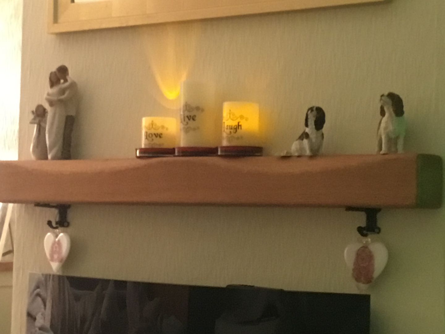 Customer photo review of 4 Inch Chiltern Cast Iron Shelf Bracket
