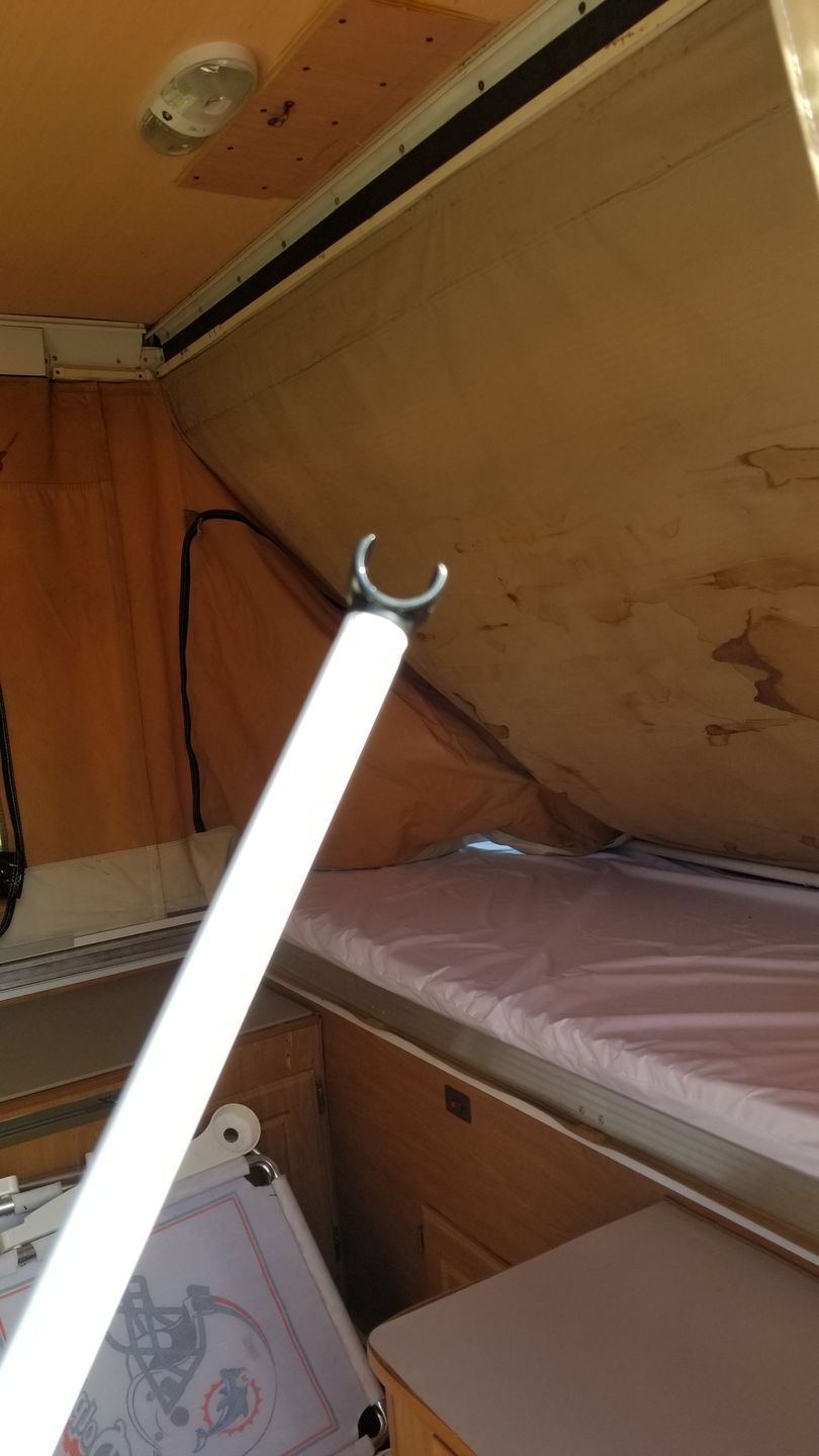Customer photo review of Tent Support Clasp