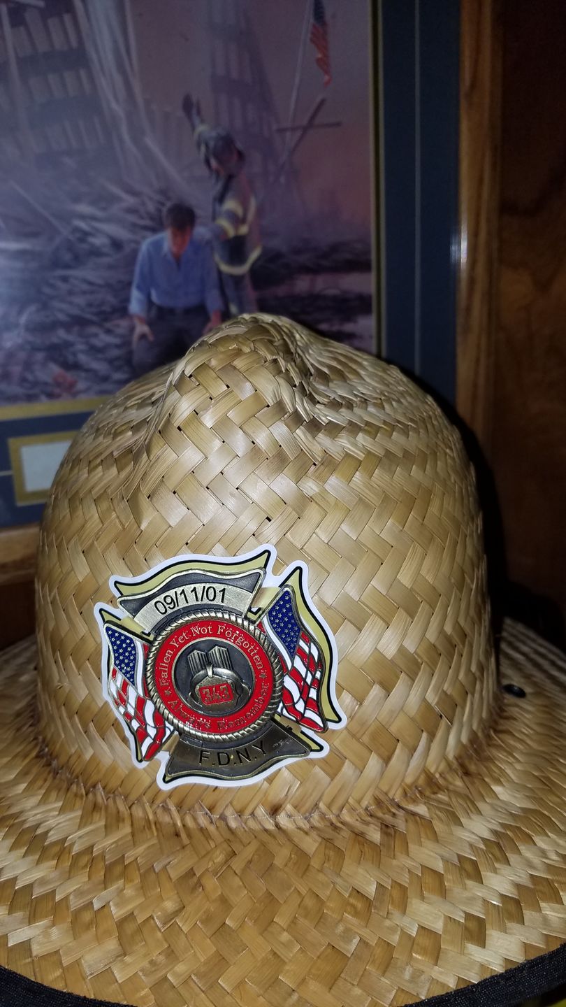 Customer photo review of 9/11 Firefighter Lapel Pin